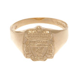 Liverpool FC 9ct Gold Crest Ring - Medium Size - Jewellery at Gift Moments