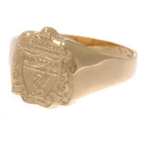 Liverpool FC 9ct Gold Crest Ring - Medium Size - Jewellery at Gift Moments