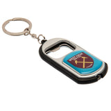 West Ham United FC Keyring Torch Bottle Opener - Keyrings at Gift Moments