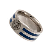 Leicester City FC Colour Stripe Ring Medium - Jewellery at Gift Moments