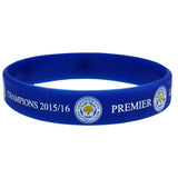 Leicester City FC Silicone Wristband Champions - Accessories at Gift Moments