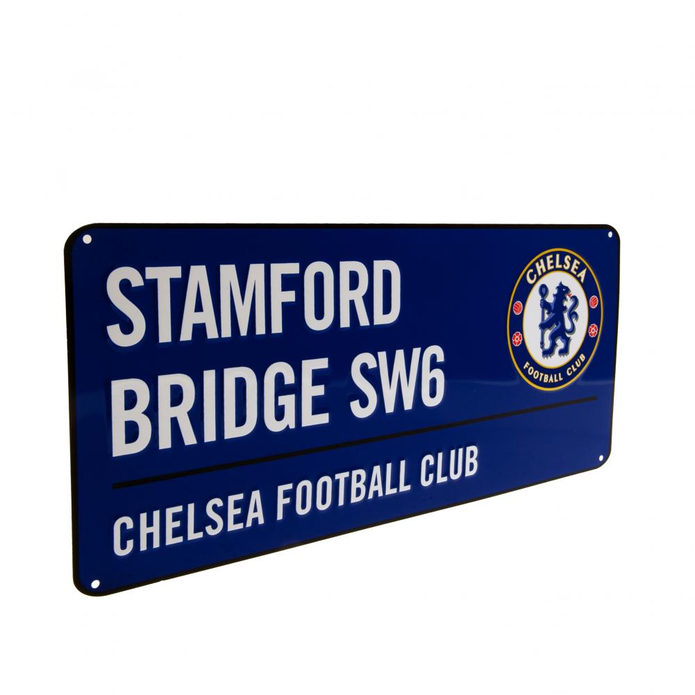 Chelsea FC Street Sign BL - Stamford Bridge Wall Decor - Signs & Plaques at Gift Moments