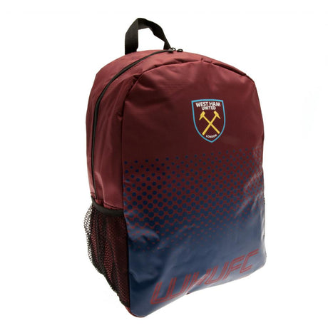 West Ham United FC Fade Design Backpack - Bags at Gift Moments