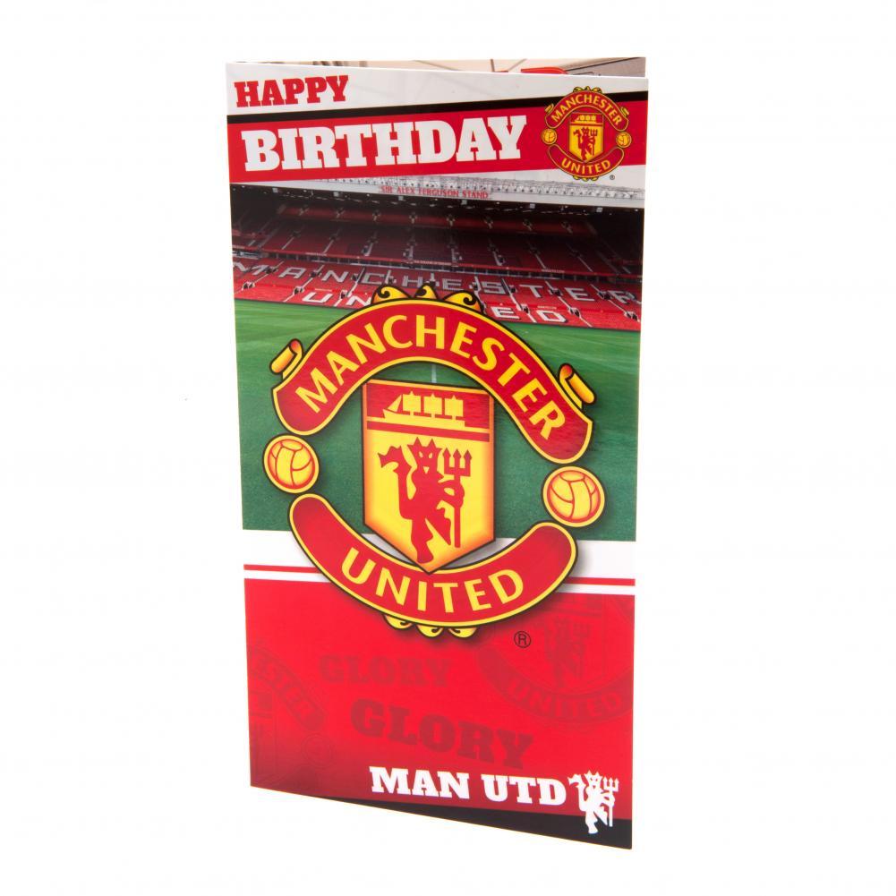 Manchester United FC Birthday Card - Greeting Cards at Gift Moments