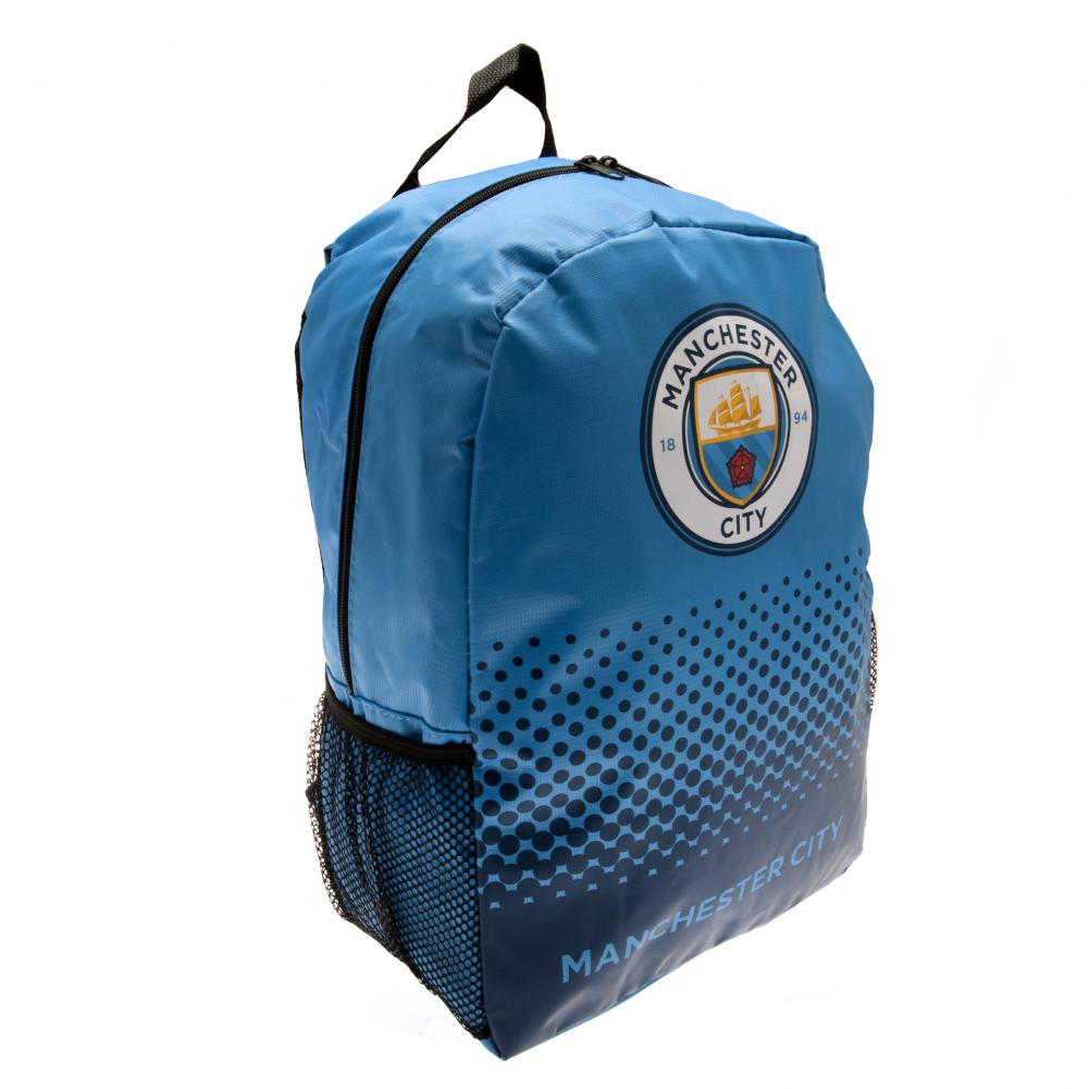 Manchester City FC Fade Design Backpack: 2 - Bags By Manchester City