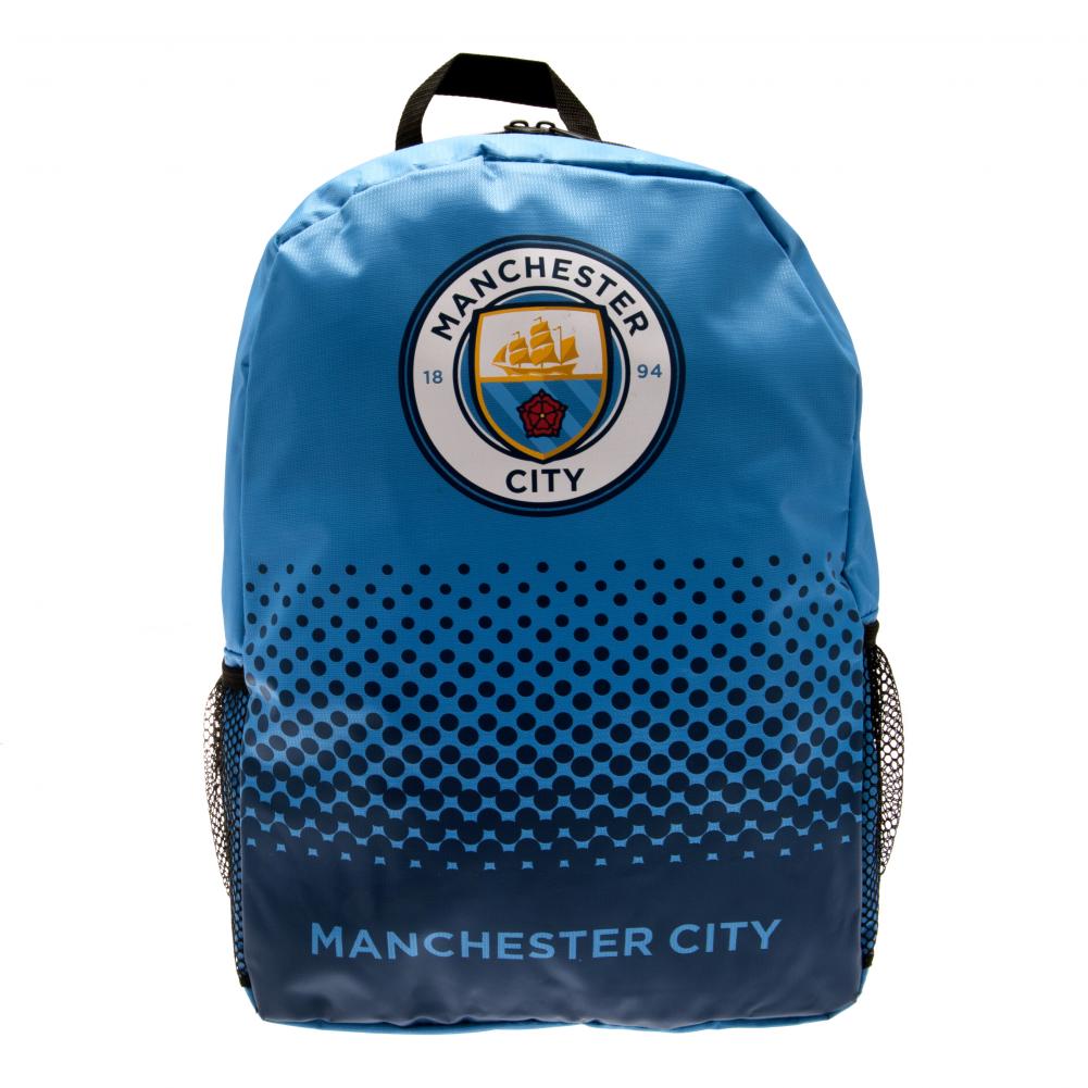 Manchester City FC Fade Design Backpack: 1 - Bags By Manchester City