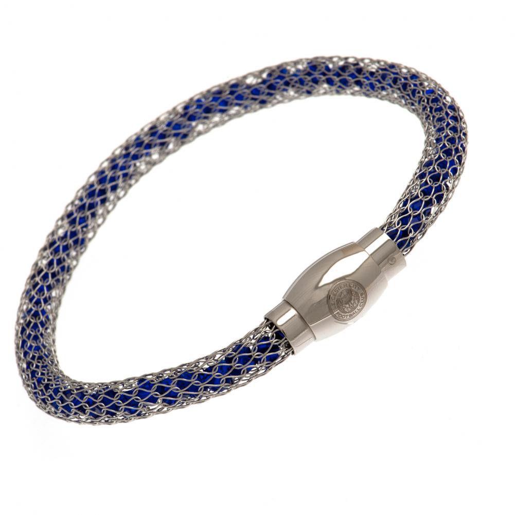 Leicester City FC Caged Bead Bracelet - Jewellery at Gift Moments