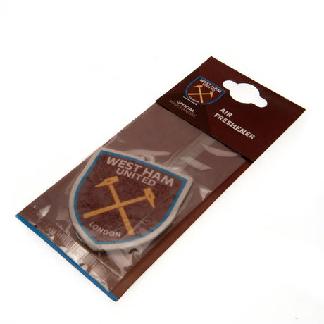 West Ham United FC Air Freshener - Classic Crest Design - Car Accessories at Gift Moments