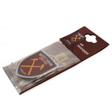 West Ham United FC 3pk Air Freshener - Car Accessories at Gift Moments