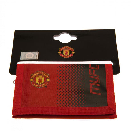 Manchester United FC Nylon Wallet - Fade Design - Wallets at Gift Moments