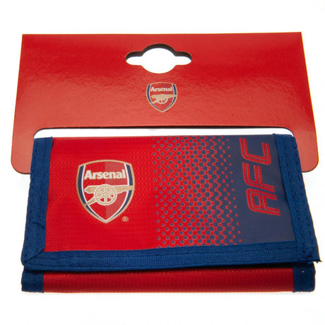 Arsenal FC Fade Design Nylon Wallet - Wallets at Gift Moments