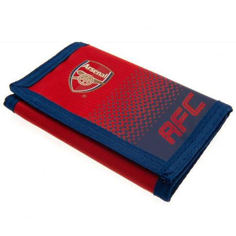 Arsenal FC Fade Design Nylon Wallet - Wallets at Gift Moments