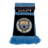 Manchester City FC Scarf NR - Sky Blue and Navy - Scarves at Gift Moments