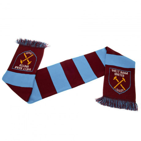 West Ham United FC Bar Scarf NB - Scarves at Gift Moments