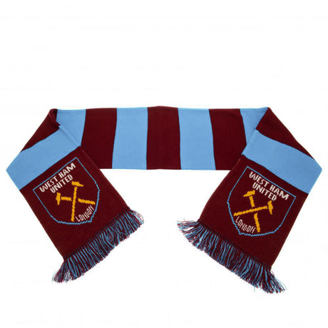 West Ham United FC Bar Scarf NB - Scarves at Gift Moments