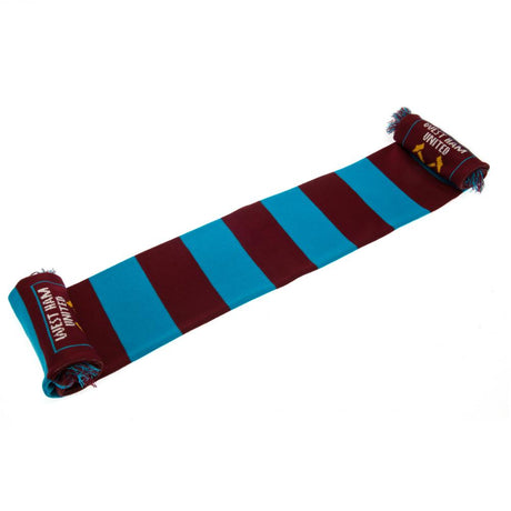 West Ham United FC Bar Scarf NB - Scarves at Gift Moments