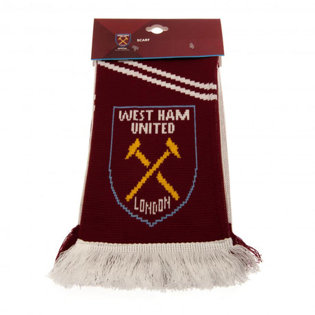 West Ham United FC Scarf VT - Scarves at Gift Moments