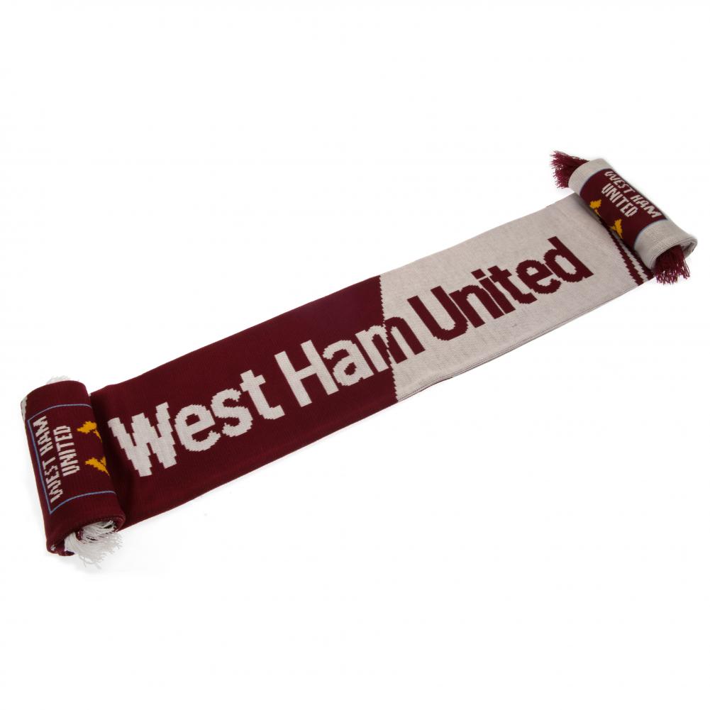 West Ham United FC Scarf VT - Scarves at Gift Moments