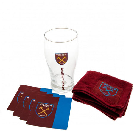 West Ham United FC Mini Bar Set - Barware at Gift Moments