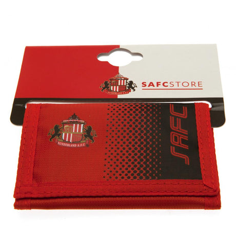 Sunderland AFC Fade Design Nylon Wallet - Wallets at Gift Moments