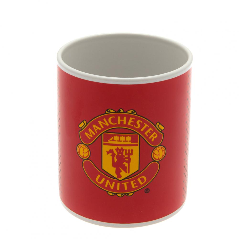 Manchester United FC Fade Design Mug: 2 - Mugs By Manchester United