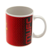 Manchester United FC Fade Design Mug: 3 - Mugs By Manchester United