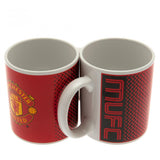 Manchester United FC Fade Design Mug: 4 - Mugs By Manchester United