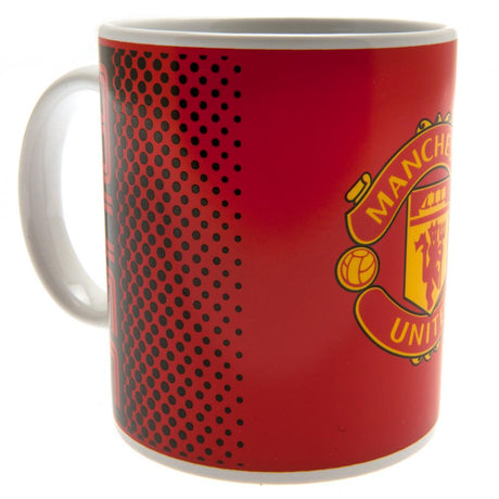 Manchester United FC Fade Design Mug - Mugs at Gift Moments