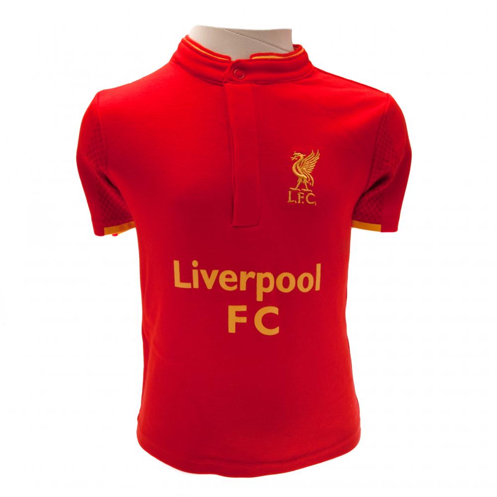 Liverpool FC Shirt & Short Set 3/6 mths GD - Baby Clothing at Gift Moments