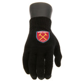 West Ham United FC Knitted Gloves for Juniors - Gloves at Gift Moments