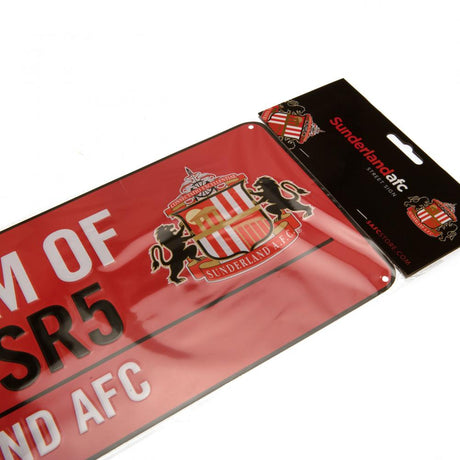 Sunderland AFC Street Sign RD - Signs & Plaques at Gift Moments