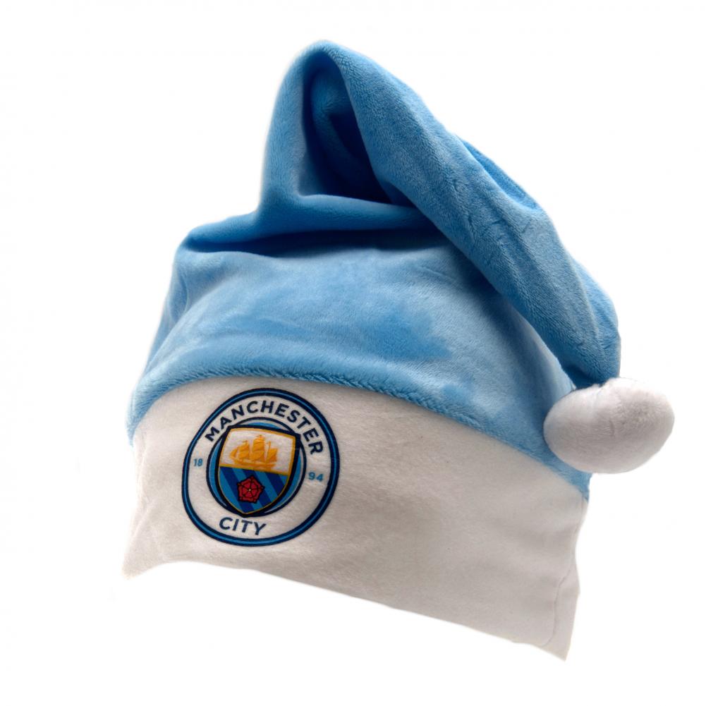 Manchester City FC Santa Hat - Christmas at Gift Moments