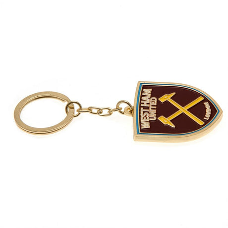 West Ham United FC Crest Keyring - Keyrings at Gift Moments