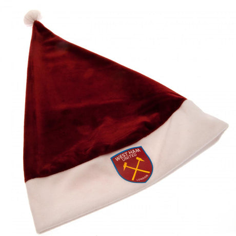 West Ham United FC Santa Hat - Christmas at Gift Moments