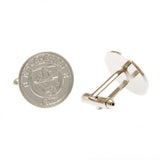 Manchester City FC Silver Plated Formed Cufflinks - Cufflinks & Tie Slides at Gift Moments