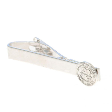 Celtic FC Silver Plated Tie Slide - Cufflinks & Tie Slides at Gift Moments