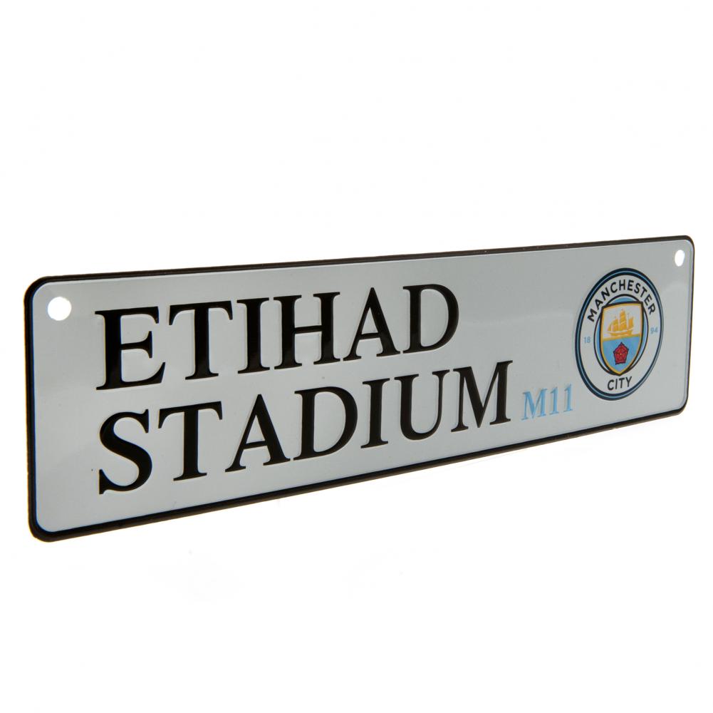 Manchester City FC Window Sign - Signs & Plaques at Gift Moments