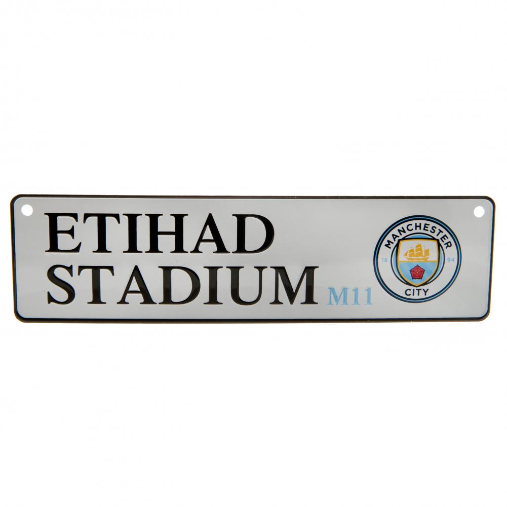 Manchester City FC Window Sign - Signs & Plaques at Gift Moments