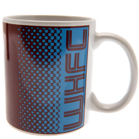 West Ham United FC Mug FD - Fade Design - Mugs at Gift Moments