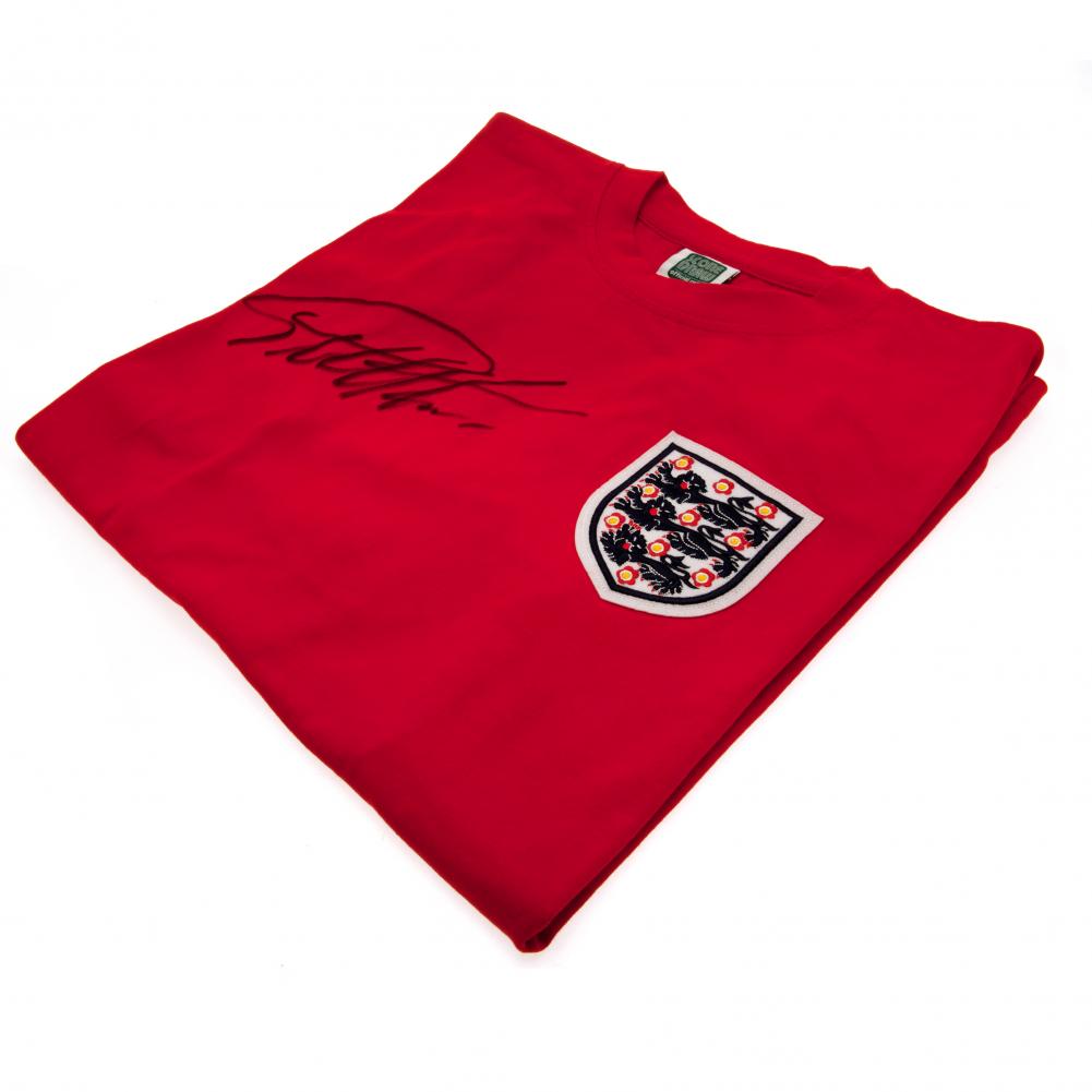 England FA Sir Geoff Hurst Signed Shirt - Signed Memorabilia at Gift Moments