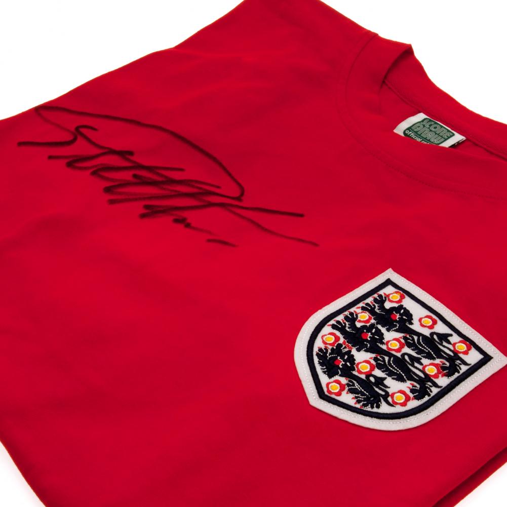 England FA Sir Geoff Hurst Signed Shirt - Signed Memorabilia at Gift Moments