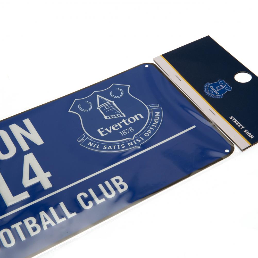 Everton FC Street Sign BL - Goodison Park Wall Decor - Signs & Plaques at Gift Moments