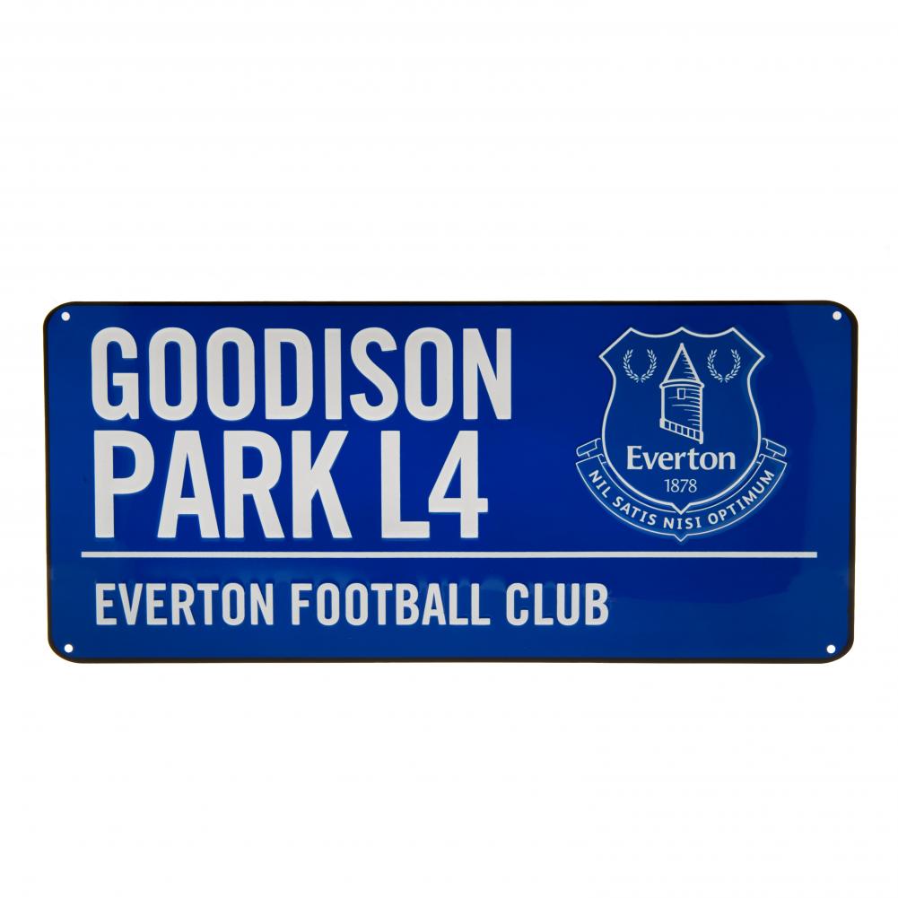 Everton FC Street Sign BL - Goodison Park Wall Decor - Signs & Plaques at Gift Moments