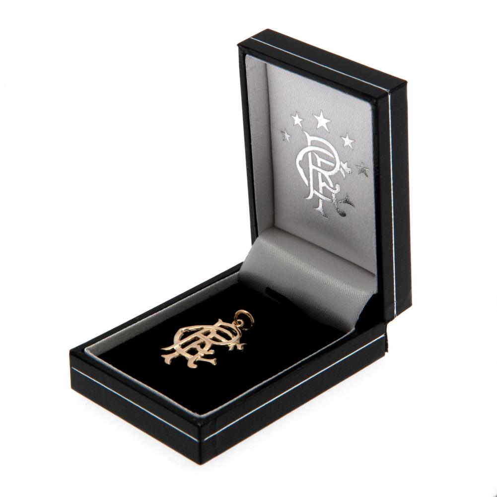 Rangers FC 9ct Gold Pendant Medium - Jewellery at Gift Moments