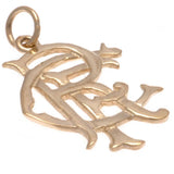 Rangers FC 9ct Gold Pendant Medium - Jewellery at Gift Moments