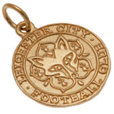 Leicester City FC 9ct Gold Crest Pendant: 1 - Jewellery By Leicester City