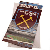 West Ham United FC Birthday Card - Greeting Cards at Gift Moments