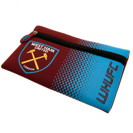 West Ham United FC Neoprene Pencil Case - Pencil Cases & Sets at Gift Moments