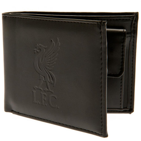 Liverpool FC Debossed Wallet - Black PU - Wallets at Gift Moments