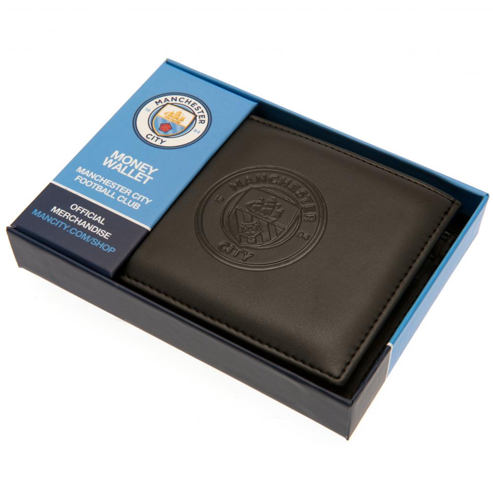 Manchester City FC Debossed Wallet - Wallets at Gift Moments